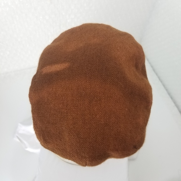 SOLD Vintage Irish Donegal handwoven tweed flat cap - Picture 6 of 15